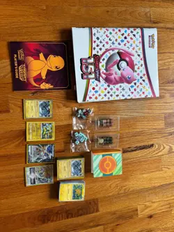 HUGE LOT Pokemon TCG Holos EX 300+ Cards + Binder + Extras - Image 1