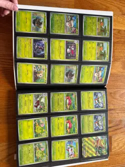 HUGE LOT Pokemon TCG Holos EX 300+ Cards + Binder + Extras - Image 3