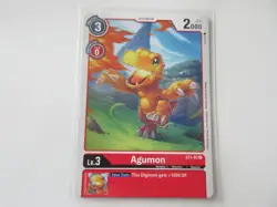 Agumon ST1-03 Digimon Card Game NM - Image 1