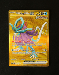 Pokemon Card TCG - Walking Wake EX 215/162 - Temporal Forces - Hyper Rare - NM ⭐ - Image 1