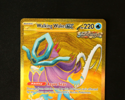 Pokemon Card TCG - Walking Wake EX 215/162 - Temporal Forces - Hyper Rare - NM ⭐ - Image 2