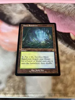 Misty Rainforest (Retro Frame) Modern Horizons 2 Regular NM x1 - Image 1