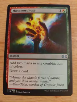 Manamorphose - 208/332 (Double Masters) - Near Mint NM - Uncommon - Image 1