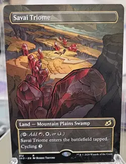 Savai Triome (Showcase) - Ikoria: Lair of Behemoths [Near Mint] - Image 1