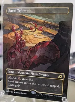 Savai Triome (Showcase) - Ikoria: Lair of Behemoths [Near Mint] - Image 3