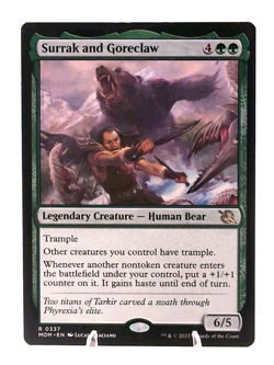 MTG Magic the Gathering - Surrak and Goreclaw - March of the Machine - NM/M - Image 1