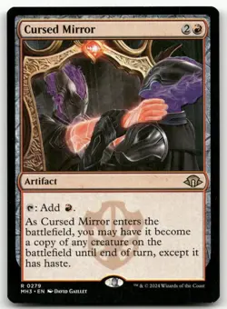 Cursed Mirror #279 (NM) Modern Horizons 3 MH3 Magic MTG pack fresh - Image 1