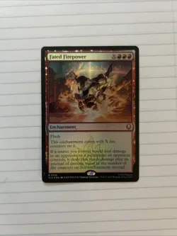 Fated Firepower Foil - Avatar The Last Airbender MTG NM - Image 1