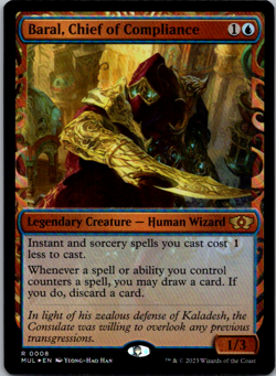 Baral, Chief of Compliance R March of the Machine: Multiverse Legends MUL 8 NM F - Image 1