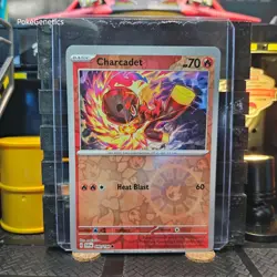 Charcadet Scarlet & Violet Reverse Holo Pokemon TCG 040/198 Common - Image 1