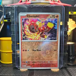 Charcadet Paldean Fates Reverse Holo Pokemon TCG 014/091 Scarlet & Violet Common - Image 1
