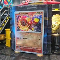 Charcadet Paldean Fates Reverse Holo Pokemon TCG 014/091 Scarlet & Violet Common - Image 2