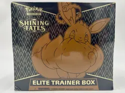 Pokemon TCG Shining Fates Elite Trainer Box factory sealed - black trainer box - Image 1