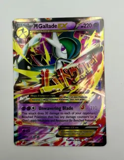 M Gallade EX - NM - 2015 Pokemon Roaring Skies - Ultra Rare - #35 - Image 1