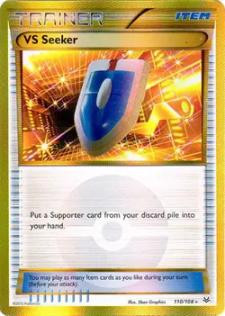Lightly Played VS Seeker - 110/108 - Secret Rare Pokemon Roaring Skies - Image 1