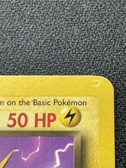 Pokemon Dark Jolteon 38/82 1st Edition Team Rocket Non-Holo NM / LP (#2) - Image 4