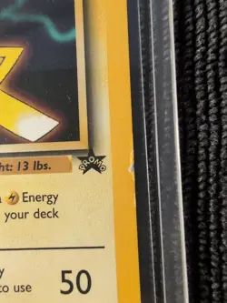 Pokemon TCG Pikachu Black Star Promo #4 WOTC 1999-2000 LP - Image 5