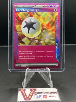 Pokemon Surging Sparks - ENRICHING ENERGY 191/191 Ace Spec Rare - Image 1