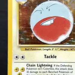 Electrode Holo Rare 2/64 Jungle Set Unlimited Pokemon TCG WOTC 1999 Vintage? - Image 2