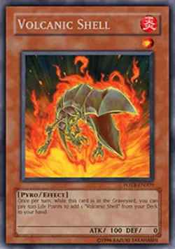 1x (NM) Volcanic Shell - FOTB-EN009 - Rare - 1st Edition YuGiOh - Image 1