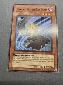 Yu-Gi-Oh! Blackwing - Kalut The Moon Shadow Common Unlimited RGBT-EN012 HP - Image 1