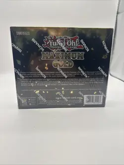 2020 YU-GI-OH MAXIMUM GOLD 1st EDITION BOOSTER BOX SEALED (4 PACKS) 83717851066 - Image 2
