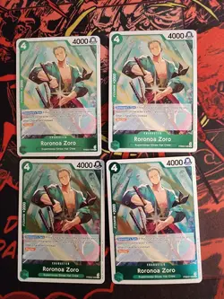 Roronoa Zoro PRB02-006 R ONE PIECE Card The Best 2 ONE PIECE Card Game Lot Of 2 - Image 1