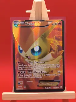 Victini EX 131/135 Plasma Storm Ultra Rare Full Art Holo Pokemon Card - Image 2