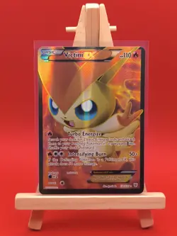 Victini EX 131/135 Plasma Storm Ultra Rare Full Art Holo Pokemon Card - Image 3