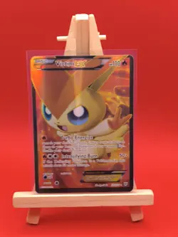 Victini EX 131/135 Plasma Storm Ultra Rare Full Art Holo Pokemon Card - Image 4