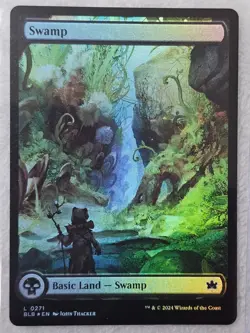 MTG Swamp (0271) FOIL - Bloomburrow (BLB) Magic Gathering Card LAND NM - Image 4