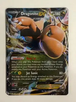 Dragonite EX 74/111 - XY Furious Fists - Ultra Rare - Pokemon TCG English Card - Image 1