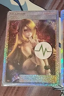 Custom Pokemon WAIFU Cynthia Nude Card Lot - Image 2