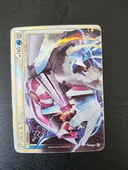 Pokemon TCG HGSS Palkia Dialga Legend Holo Ultra Rare Card 101/102 Triumphant - Image 1