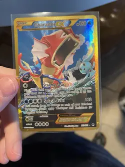 Pokemon Gyarados EX TCG Card Full Art Holo, Secret Rare, XY Breakpoint 123/122 - Image 2