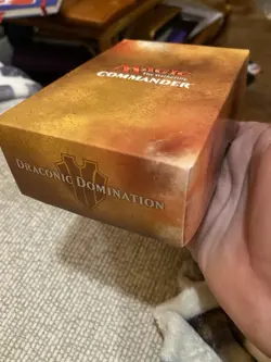 Draconic Domination UR-DRAGON PRE CON Commander Deck, Opened But In Box - Image 3