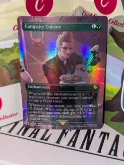 Foil Campsite Cuisine NM/M Final Fantasy Magic MTG 0464 - Image 1
