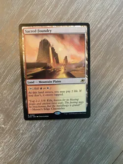 ?? MTG: Sacred Foundry Edge of Eternities Regular - Image 1