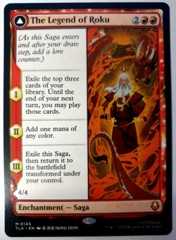 The Legend of Roku - Mythic - MTG Avatar The Last Airbender - 0145 NM - Image 1