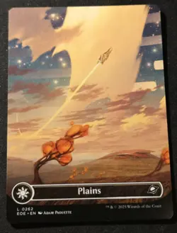 Plains - Borderless - EOE - MTG - EN - NM - 0262 - Image 1