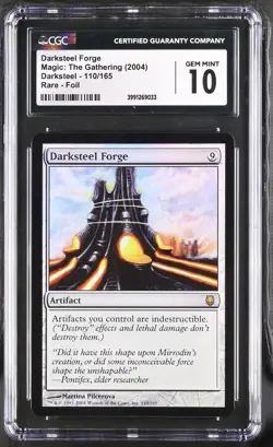 DARKSTEEL FORGE Darksteel Foil Rare CGC 10 MTG [Nostalgium] - Image 1