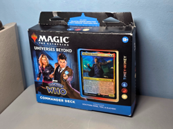 Magic the Gathering CCG: Doctor Who Commander Deck - Timey-Wimey Sealed Box Wear 195166228815 - Image 1