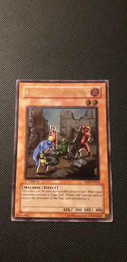 Yu-Gi-Oh! A-Team: Trap Disposal Unit, RDS-EN033, Ultimate R., 1. Edition, EX-LP - Image 1