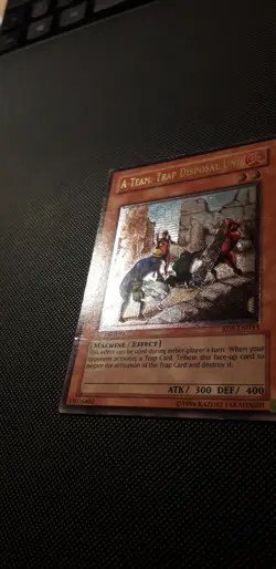 Yu-Gi-Oh! A-Team: Trap Disposal Unit, RDS-EN033, Ultimate R., 1. Edition, EX-LP - Image 5