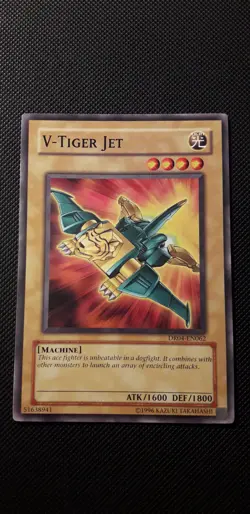 Yu-Gi-Oh! V-Tiger Jet, DR04-EN062, Common, 2. Edition, Englisch, Near Mint - Image 1