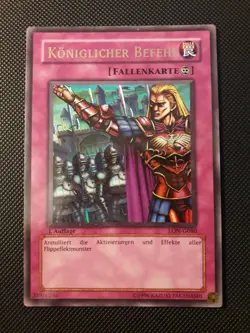 Yu-Gi-Oh! Koniglicher Befehl, LON-G080, UR, 1. Auflage, Deutsch, Good - Image 1
