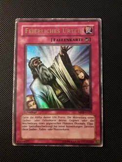 Yu-Gi-Oh! Feierliches Urteil, MRD-G127, UR, 1. Auflage, Deutsch, Played - Image 1