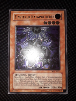 Yu-Gi-Oh! Finsterer Katapultierer, CRV-DE013, Ultimate Rare, 2. Auflage, Mint - Image 2
