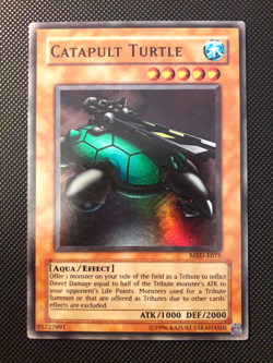 Yu-Gi-Oh! Catapult Turtle, MRD-E075, Super Rare, 2. Ed., Englisch, Excellent- - Image 1