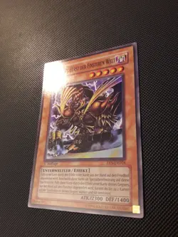 Yu-Gi-Oh! Goldd, Wu-Furst der Finsteren Welt, EEN-DE024, Super Rare, 1. A., NM - Image 2